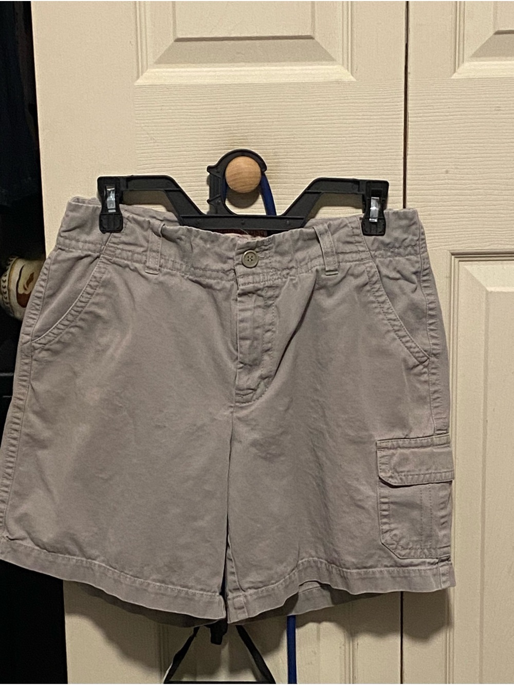 Men's Casual Gray Cargo Shorts